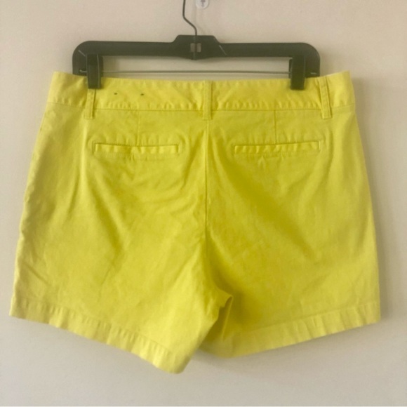 Lands End yellow low rise shorts size 10 - Picture 6 of 6
